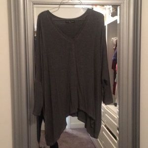 Loose T-shirt material blouse size medium